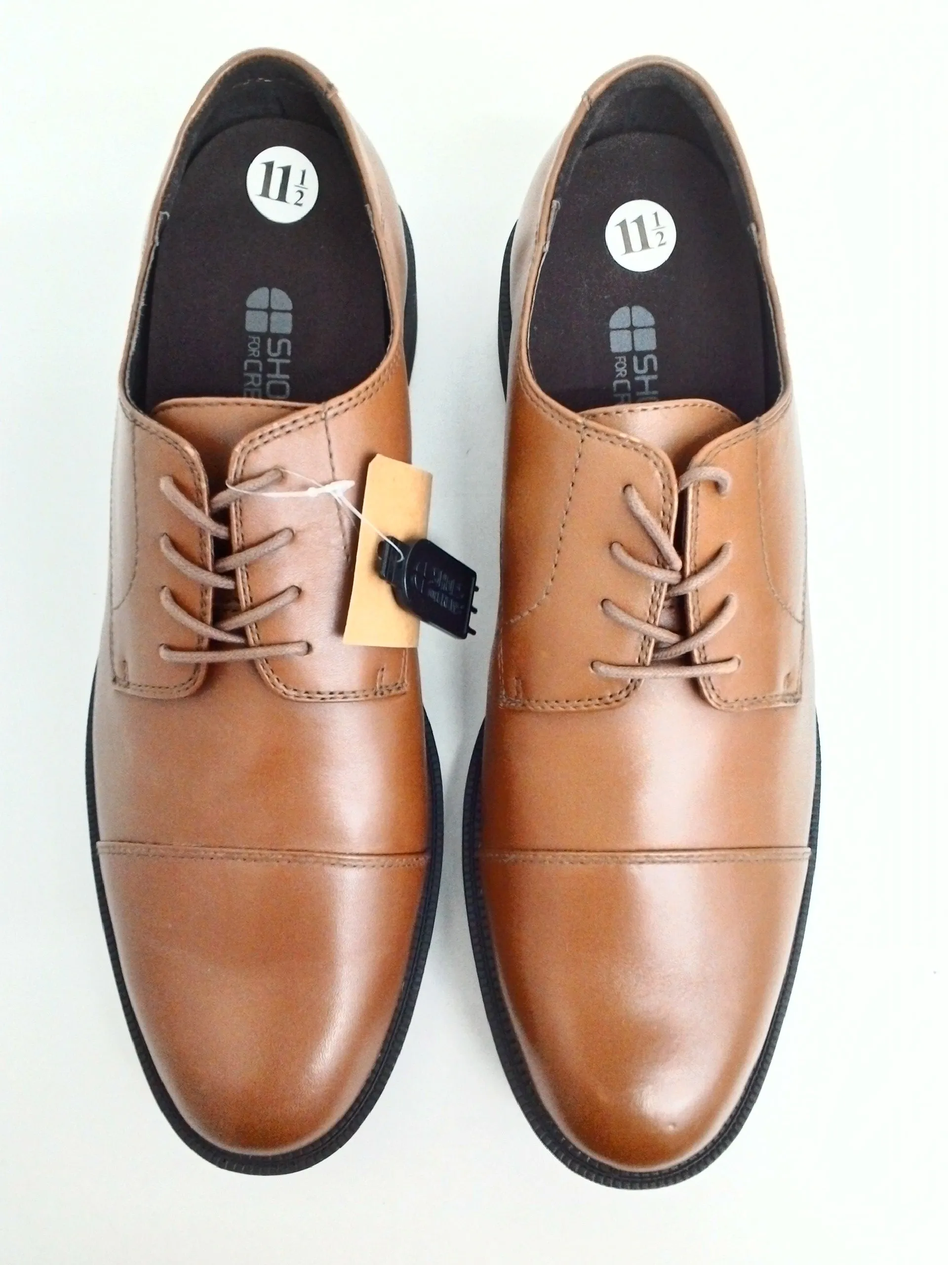 Shoes for Crews Men's Brown Oxfords Size 11.5