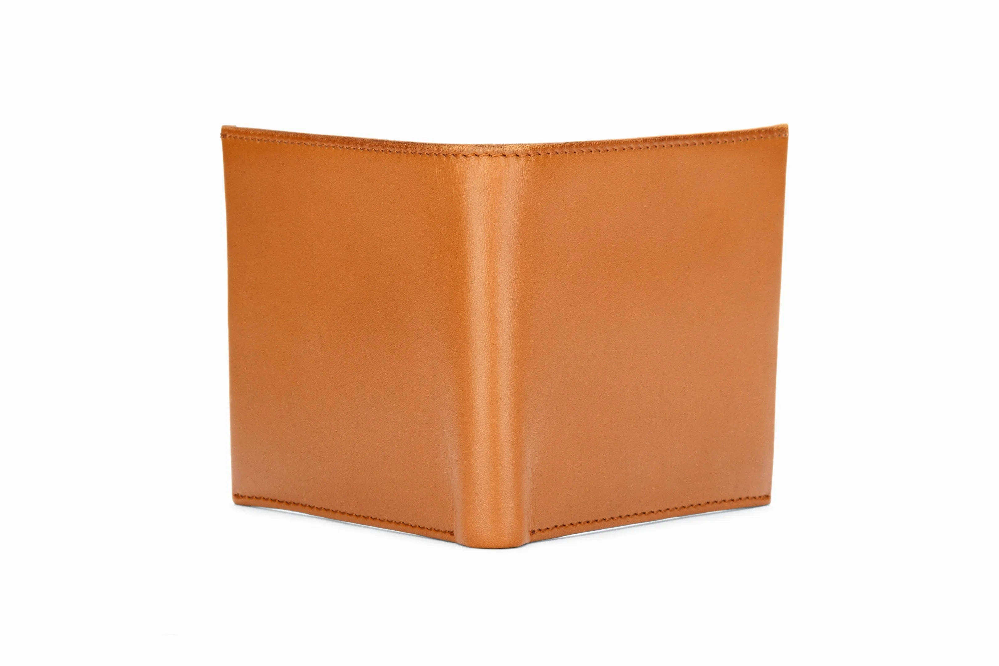 Slim Leather Wallet - Tan