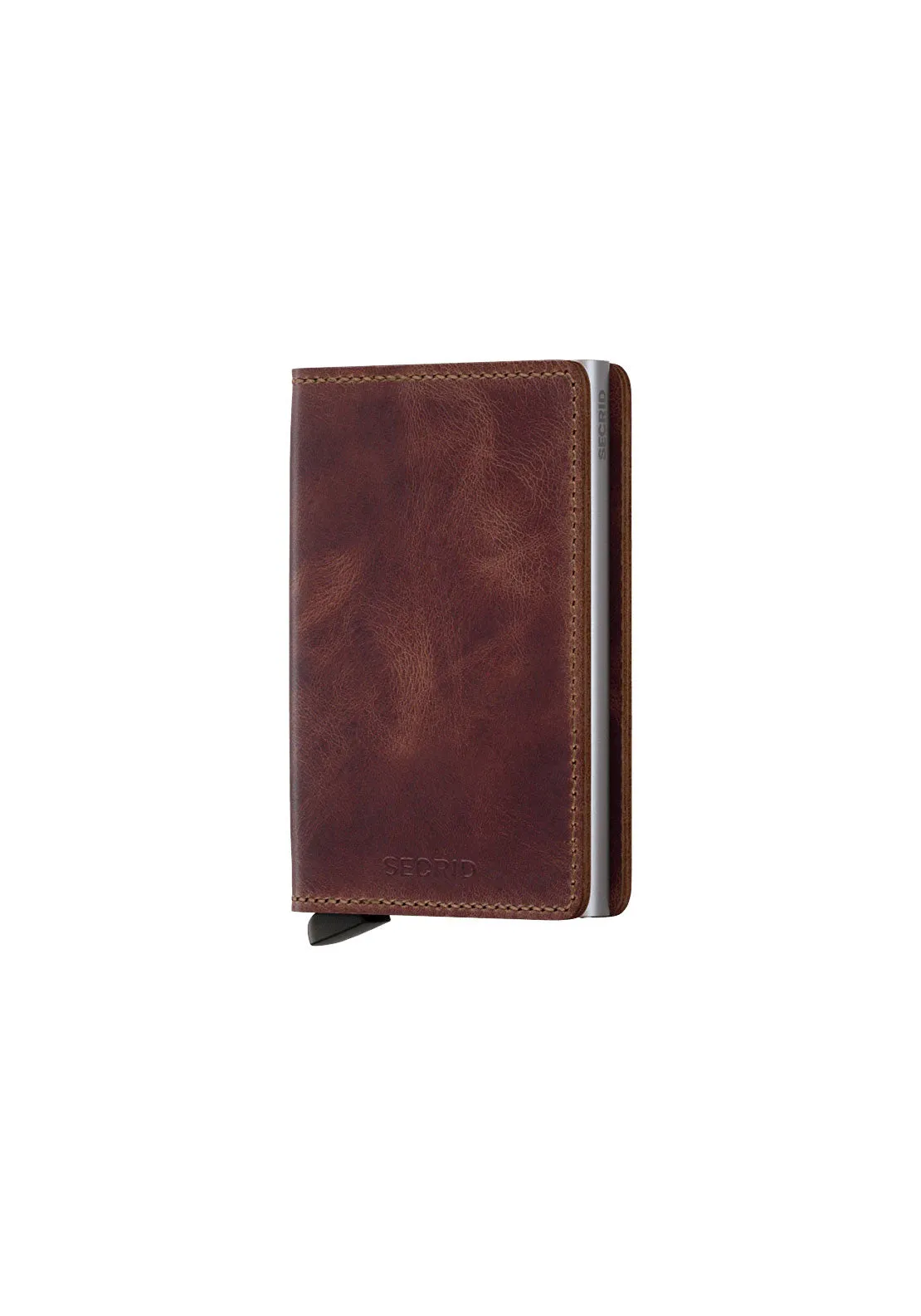 Slim Vintage Wallet - Brown