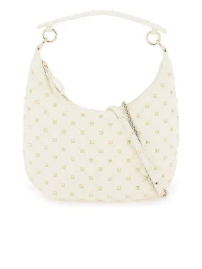 Small Rockstud Spike Hobo Bag