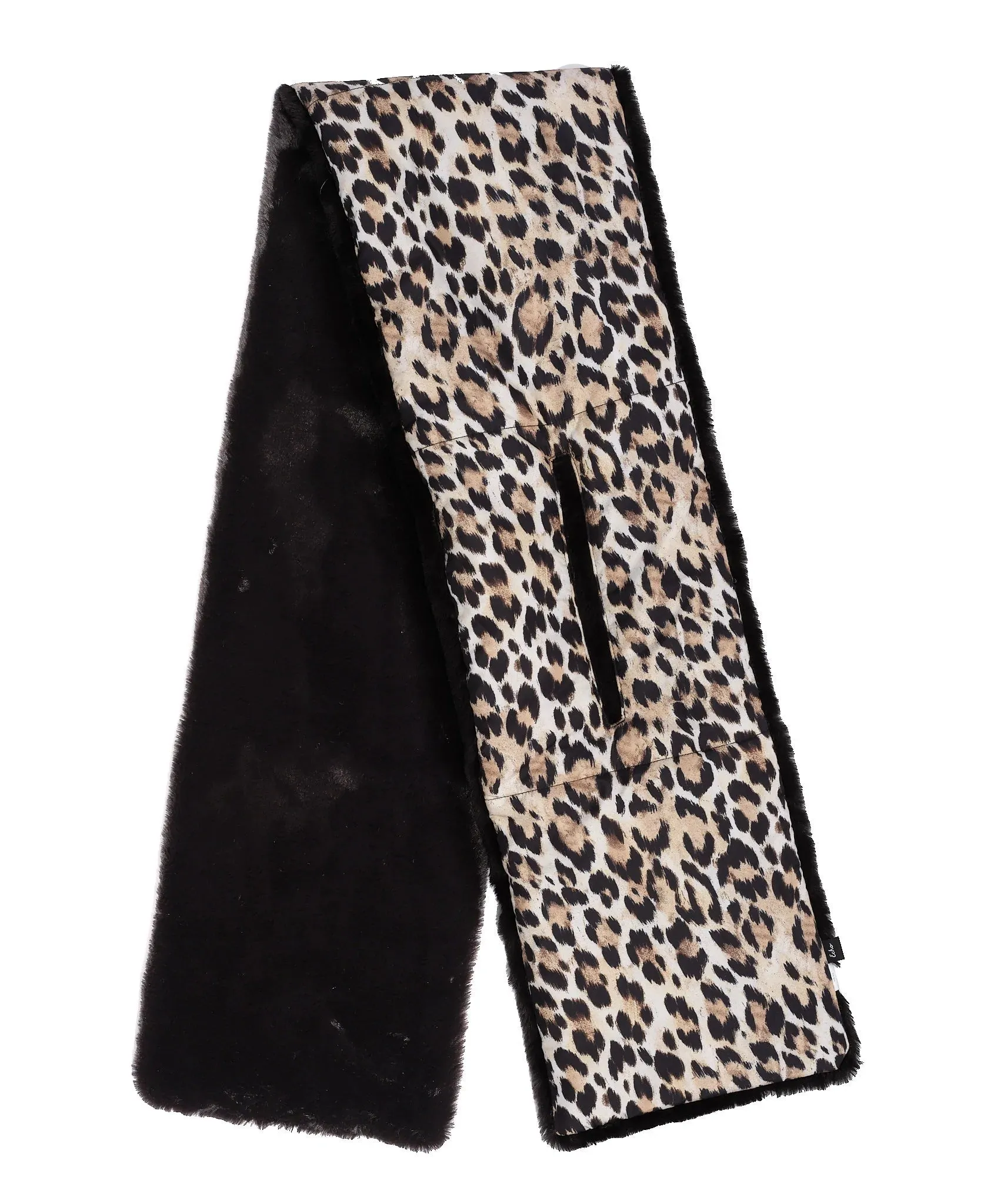 Snow leopard pull through scarf