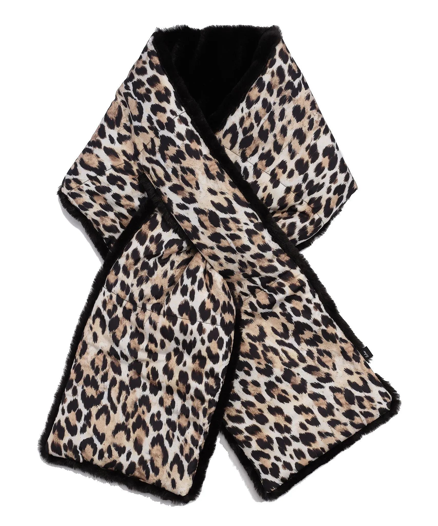 Snow leopard pull through scarf