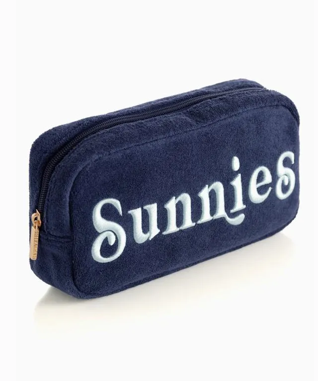 Sol Sunnies Zip Pouch - Navy