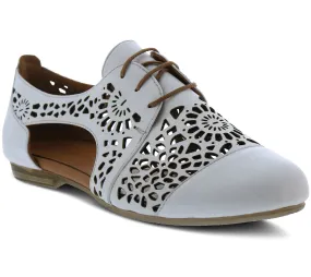 Spring Step Lace-Up Leather Derby Oxfords - Theone