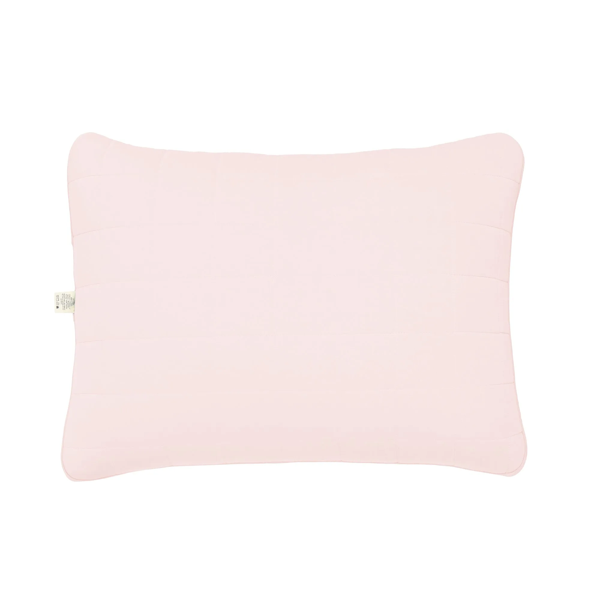 Standard Quilted Pillowcase in Blush