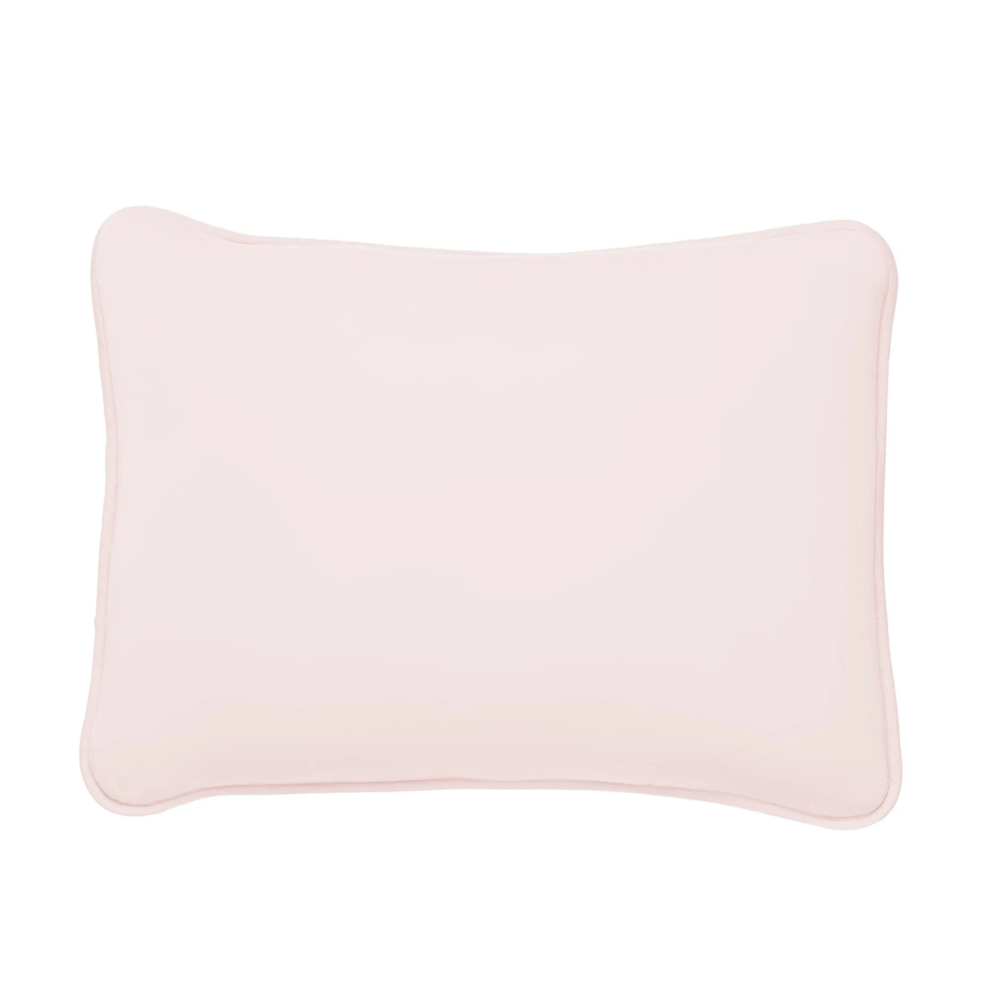 Standard Quilted Pillowcase in Blush