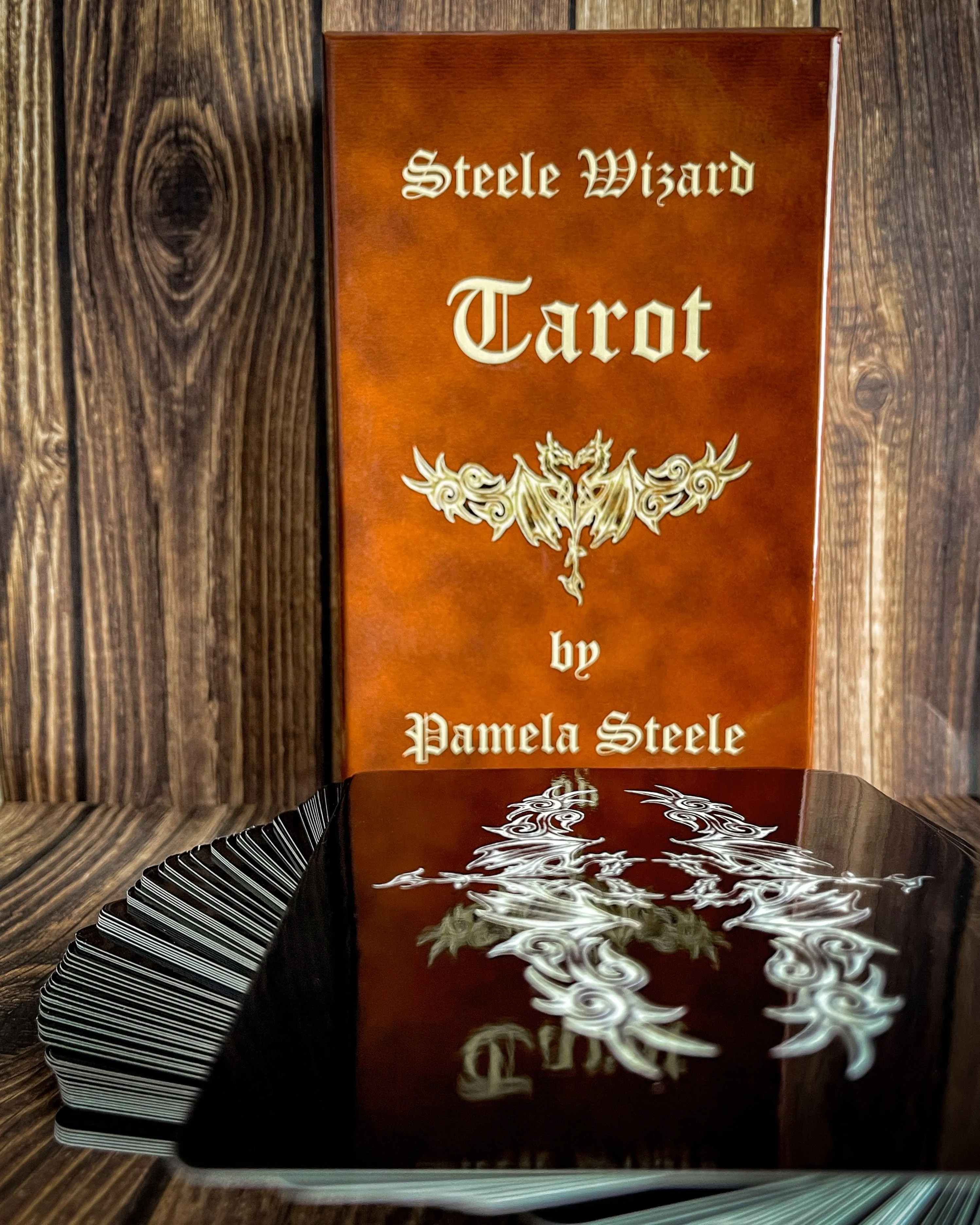 Steele Wizard Tarot Deck (Red Version)