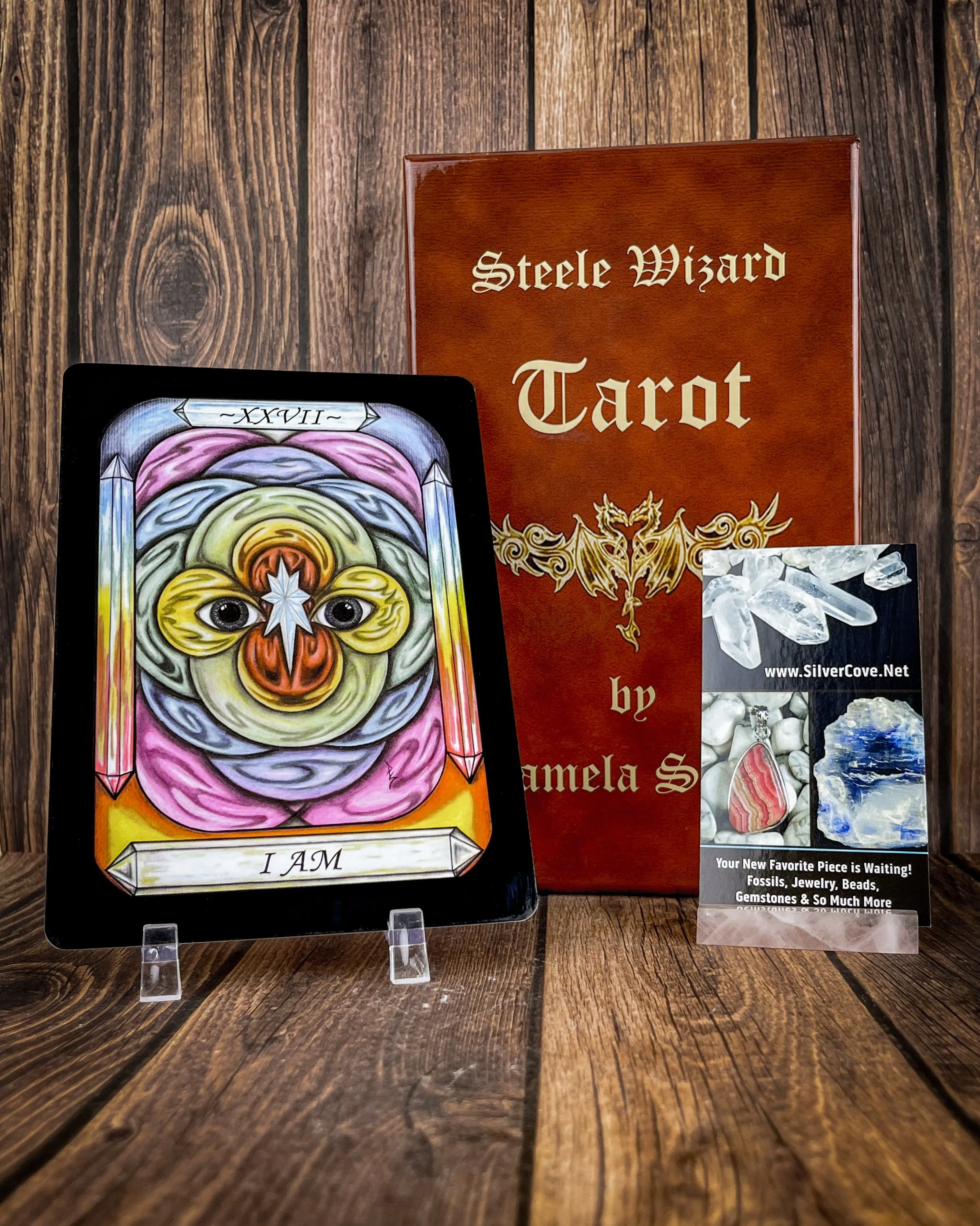 Steele Wizard Tarot Deck (Red Version)