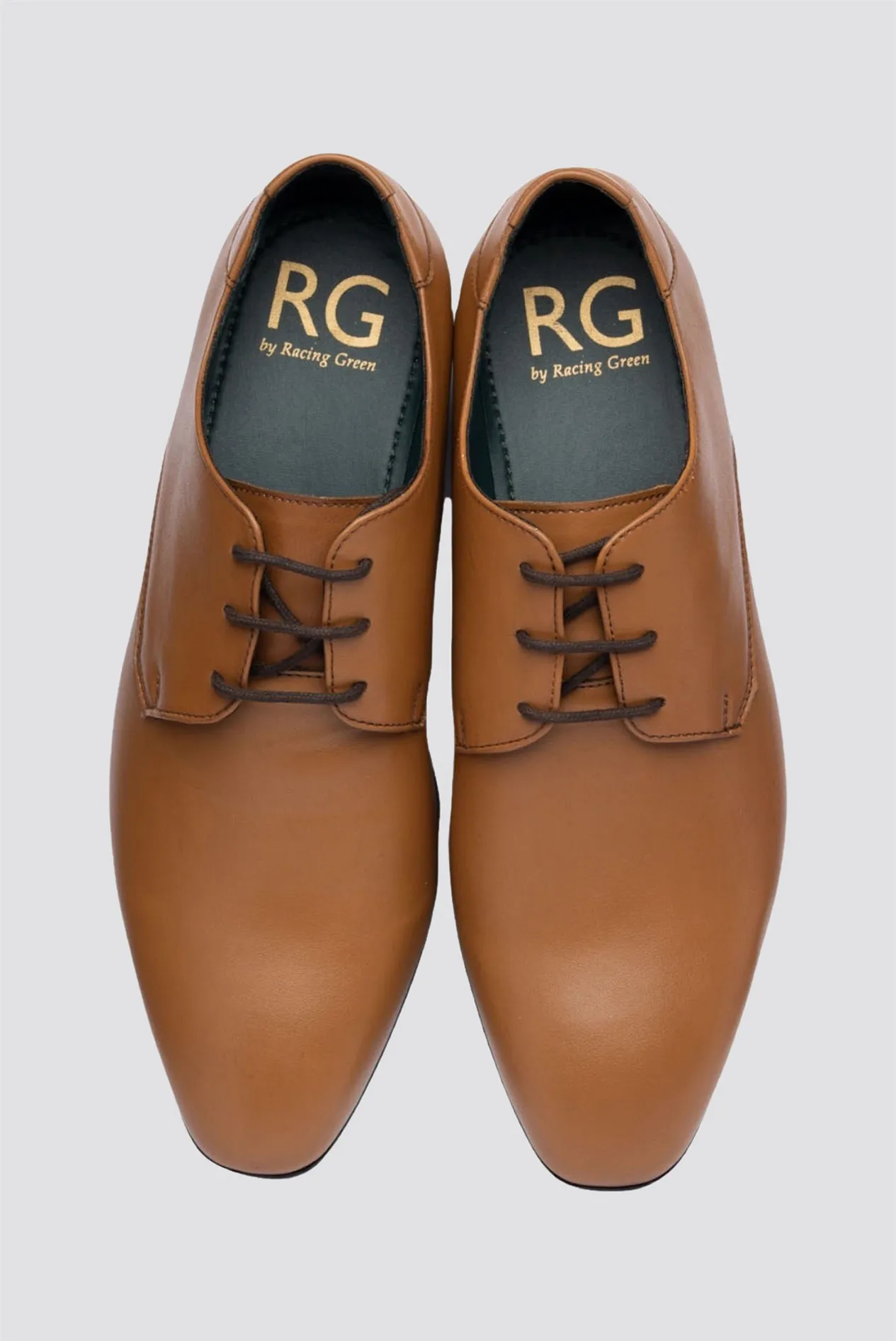 Tan Lace Up Brogues