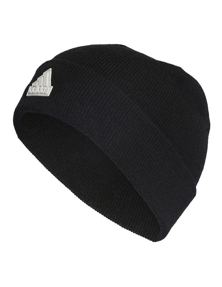 Tec Bea Cuf Cold.Rdy Beanies in Black/White