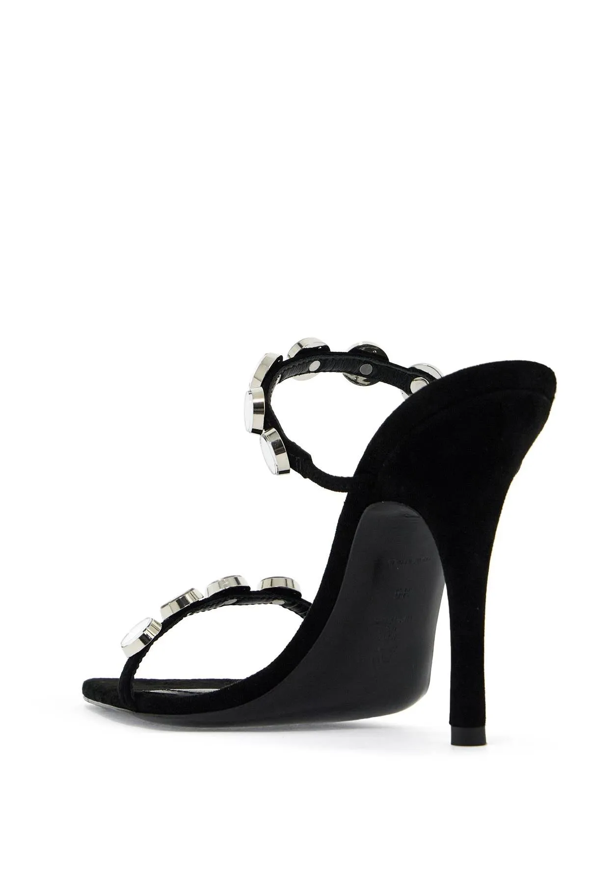 The Attico Venus Mules   Black