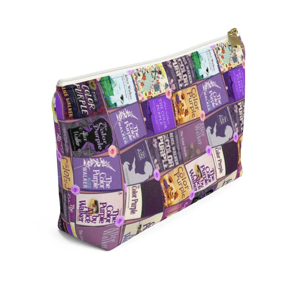 The Color Purple Accessory Pouch for book lovers