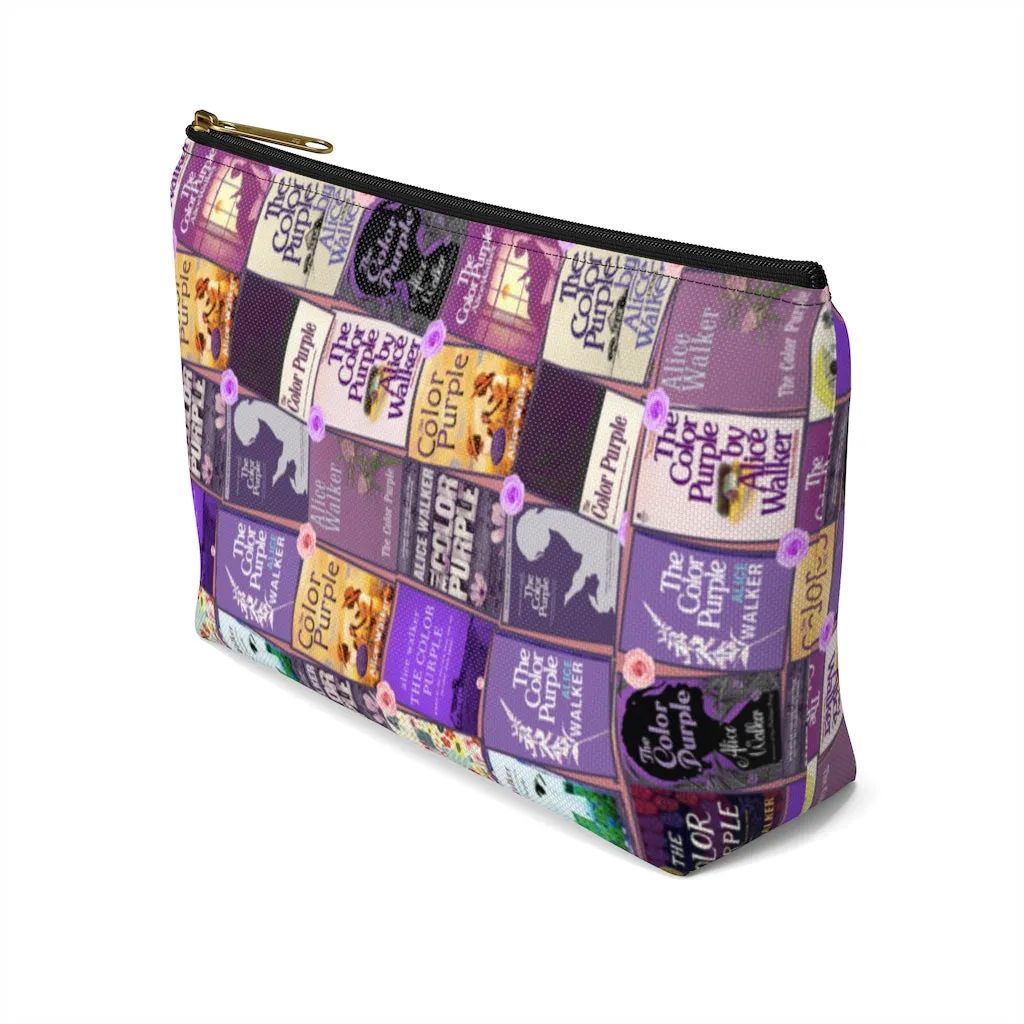 The Color Purple Accessory Pouch for book lovers