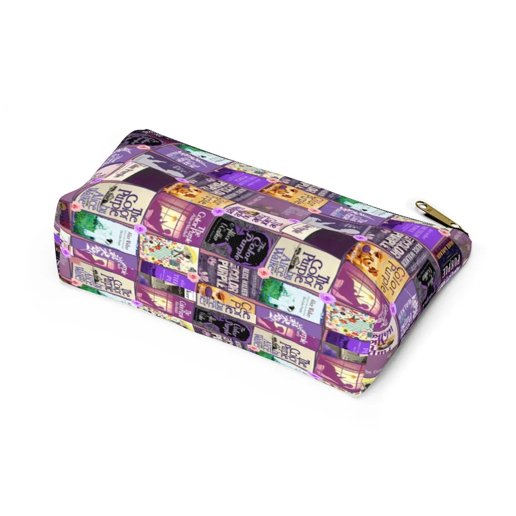 The Color Purple Accessory Pouch for book lovers