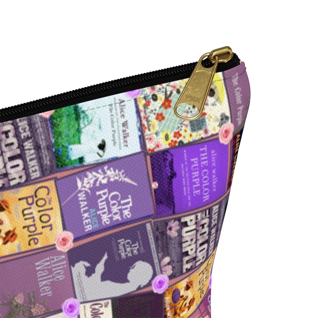 The Color Purple Accessory Pouch for book lovers