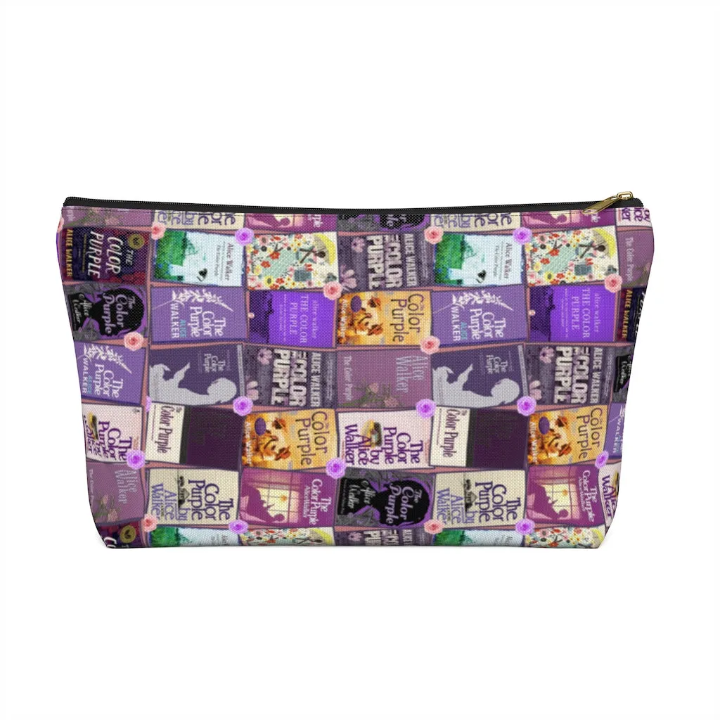 The Color Purple Accessory Pouch for book lovers