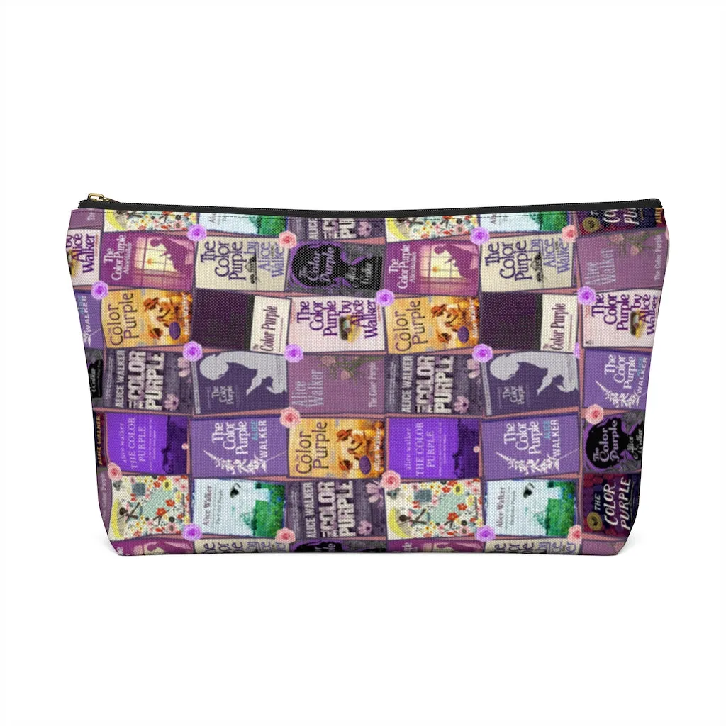 The Color Purple Accessory Pouch for book lovers