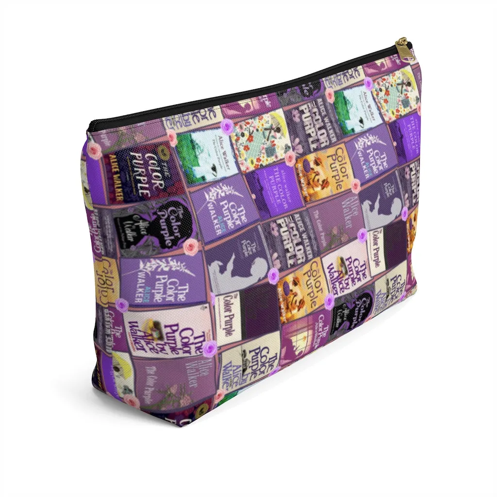 The Color Purple Accessory Pouch for book lovers