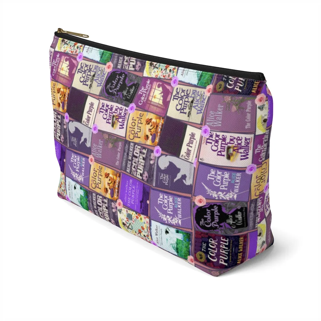 The Color Purple Accessory Pouch for book lovers