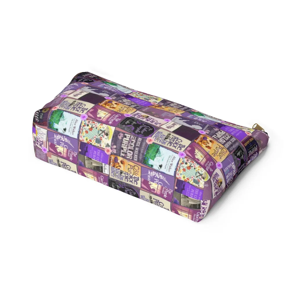 The Color Purple Accessory Pouch for book lovers