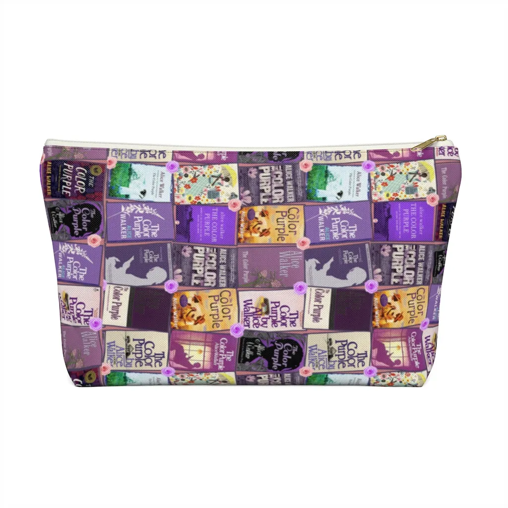 The Color Purple Accessory Pouch for book lovers