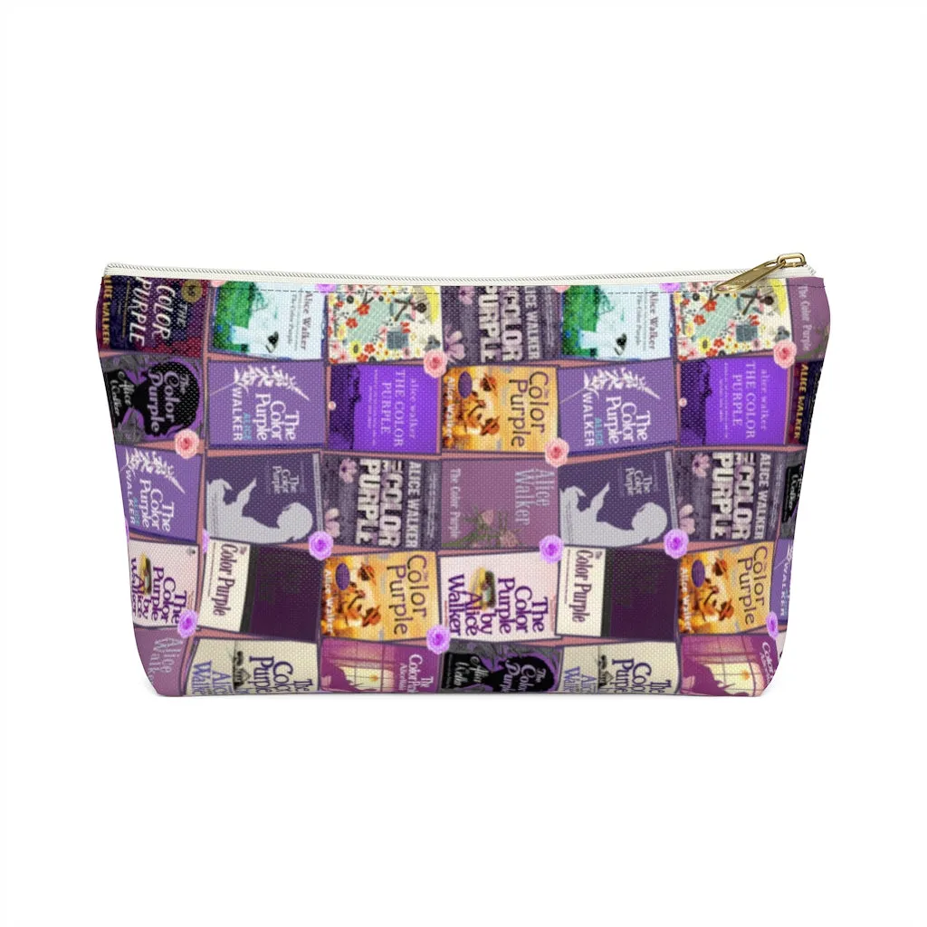 The Color Purple Accessory Pouch for book lovers