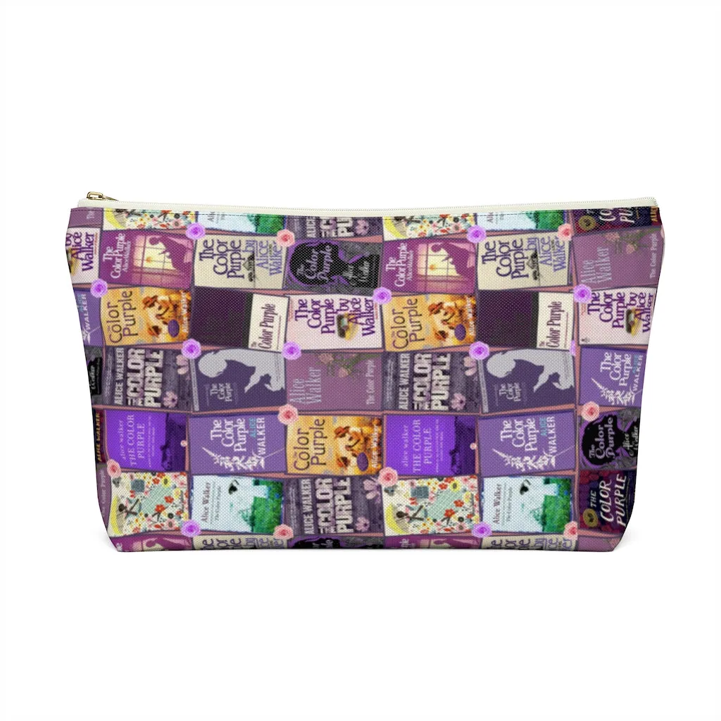 The Color Purple Accessory Pouch for book lovers