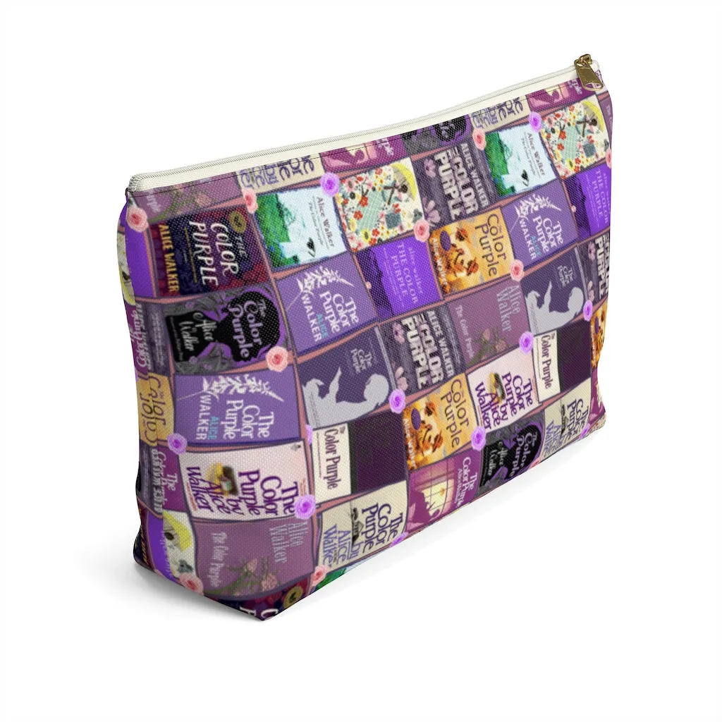 The Color Purple Accessory Pouch for book lovers