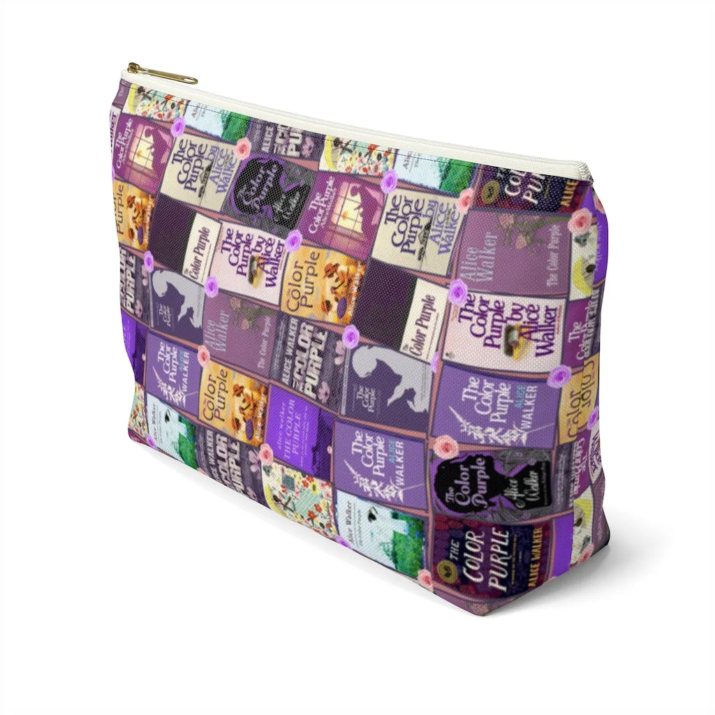 The Color Purple Accessory Pouch for book lovers