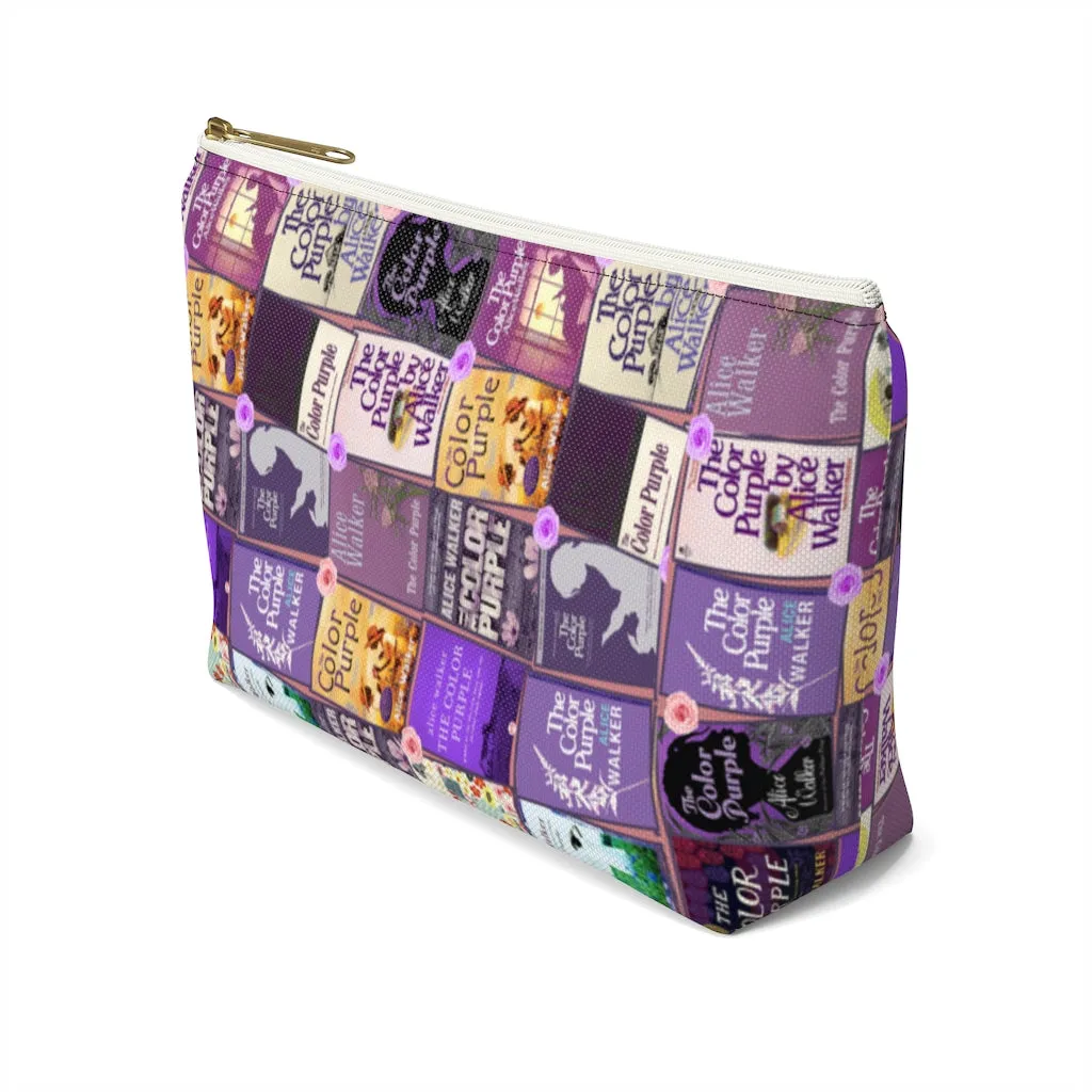 The Color Purple Accessory Pouch for book lovers