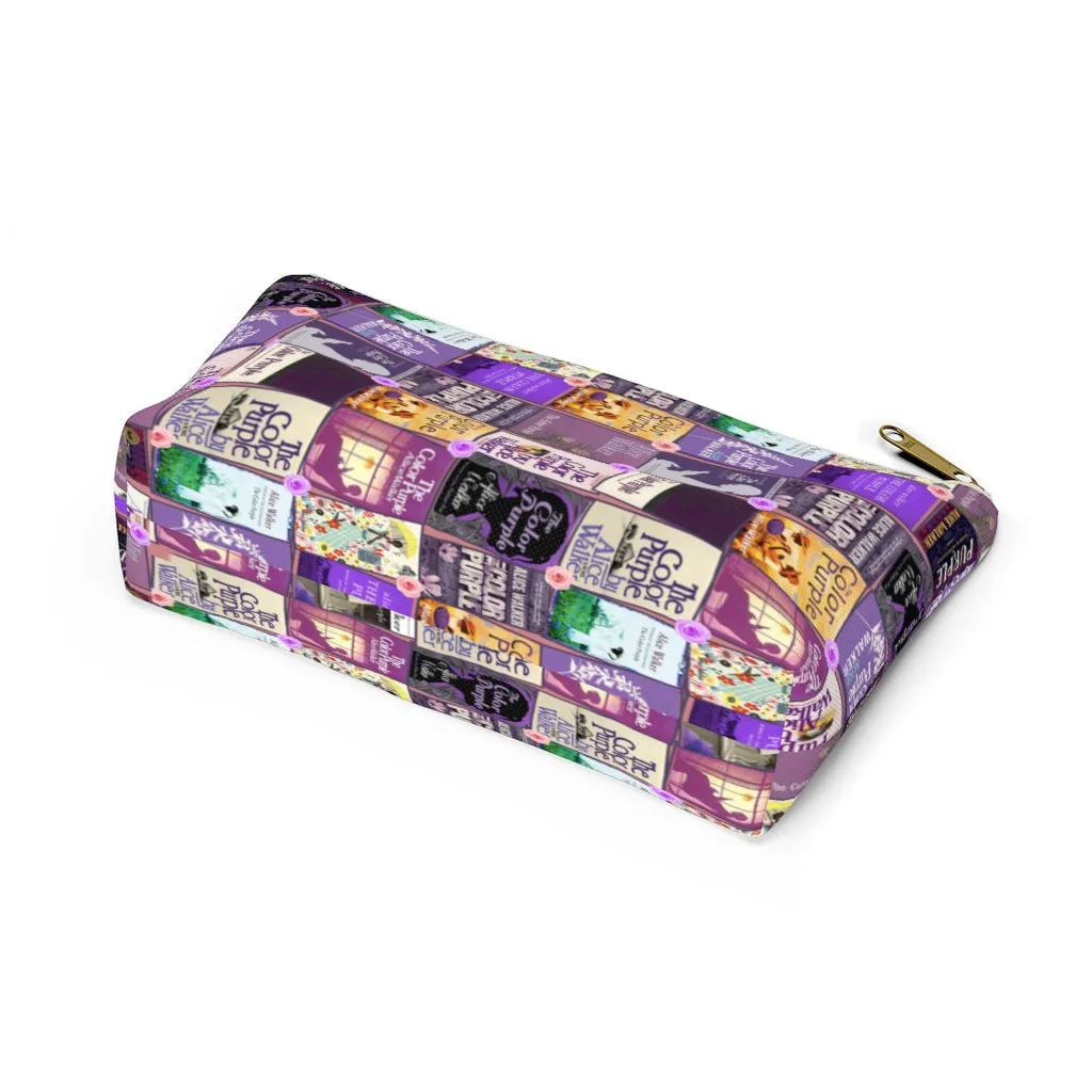 The Color Purple Accessory Pouch for book lovers