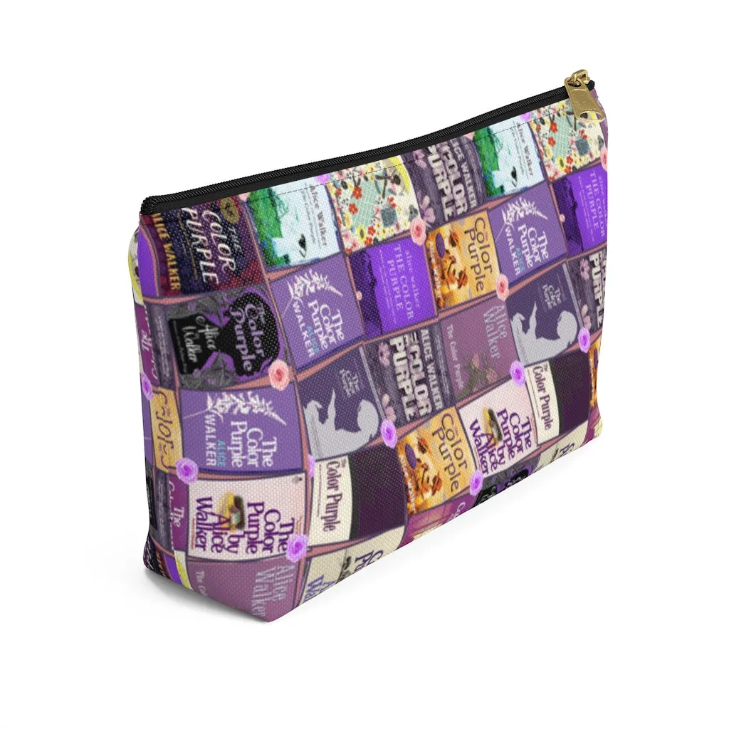 The Color Purple Accessory Pouch for book lovers