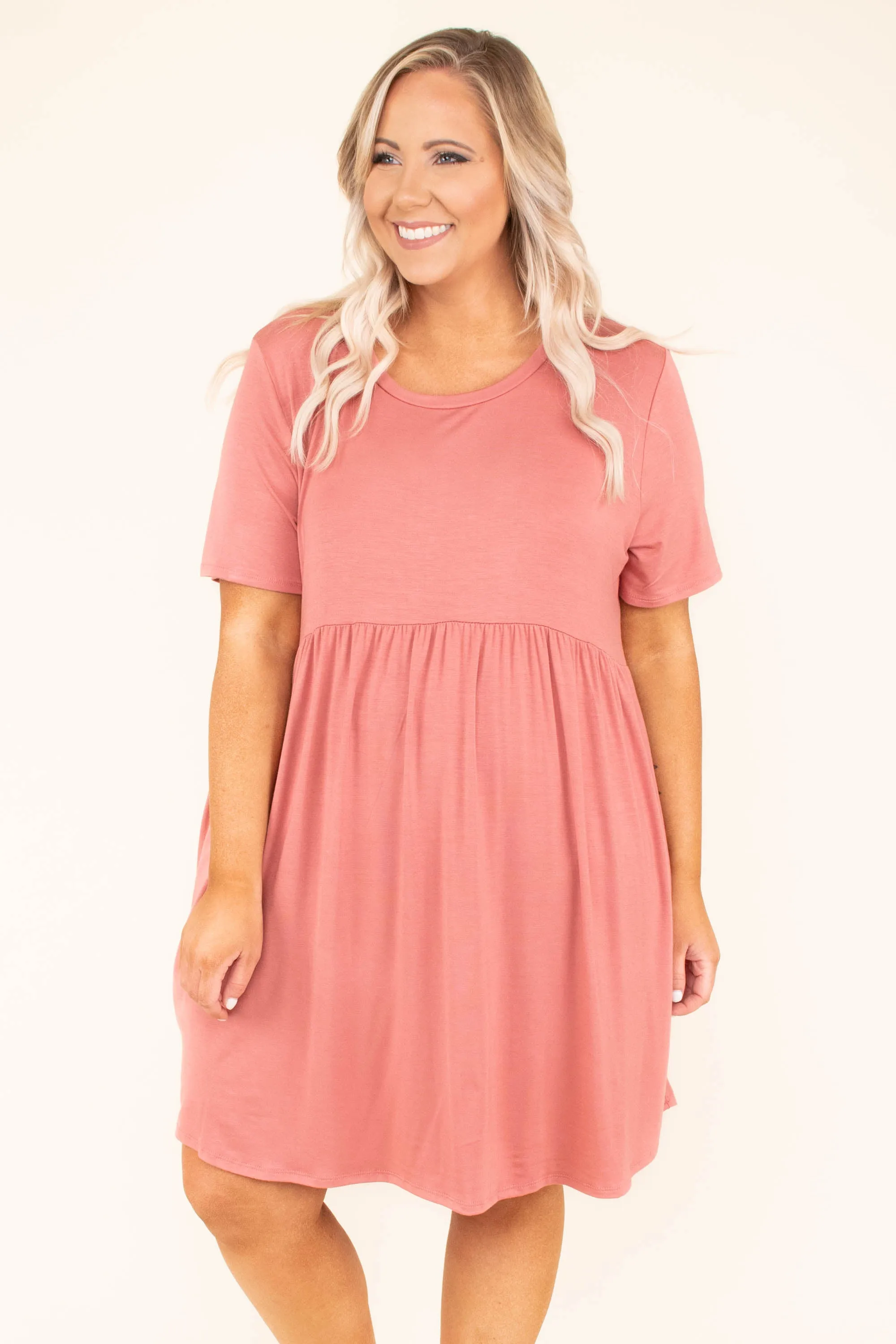 The Sawyer Dress, Peach