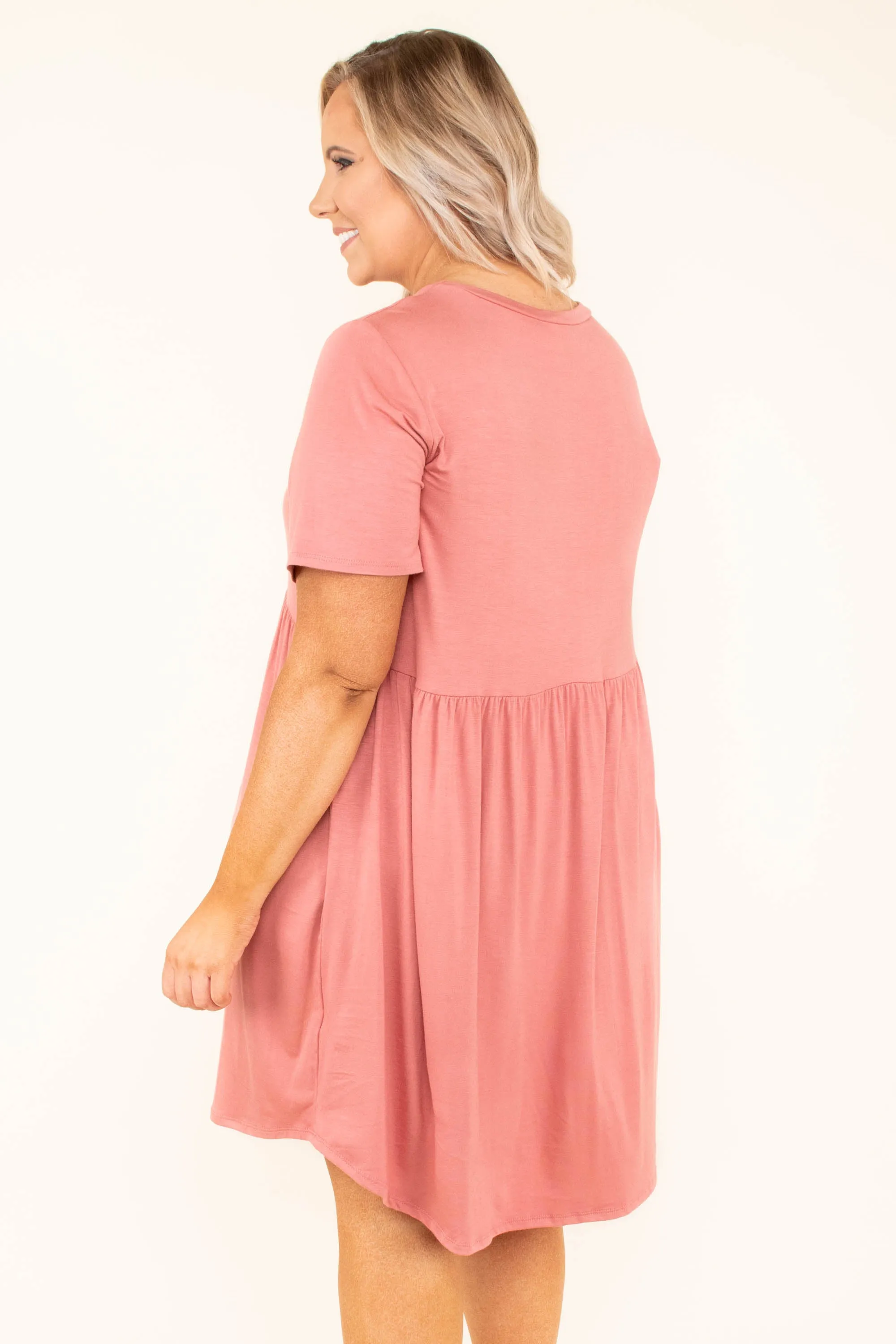 The Sawyer Dress, Peach