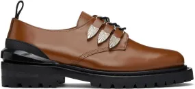 Toga Virilis Brown Leather Oxfords