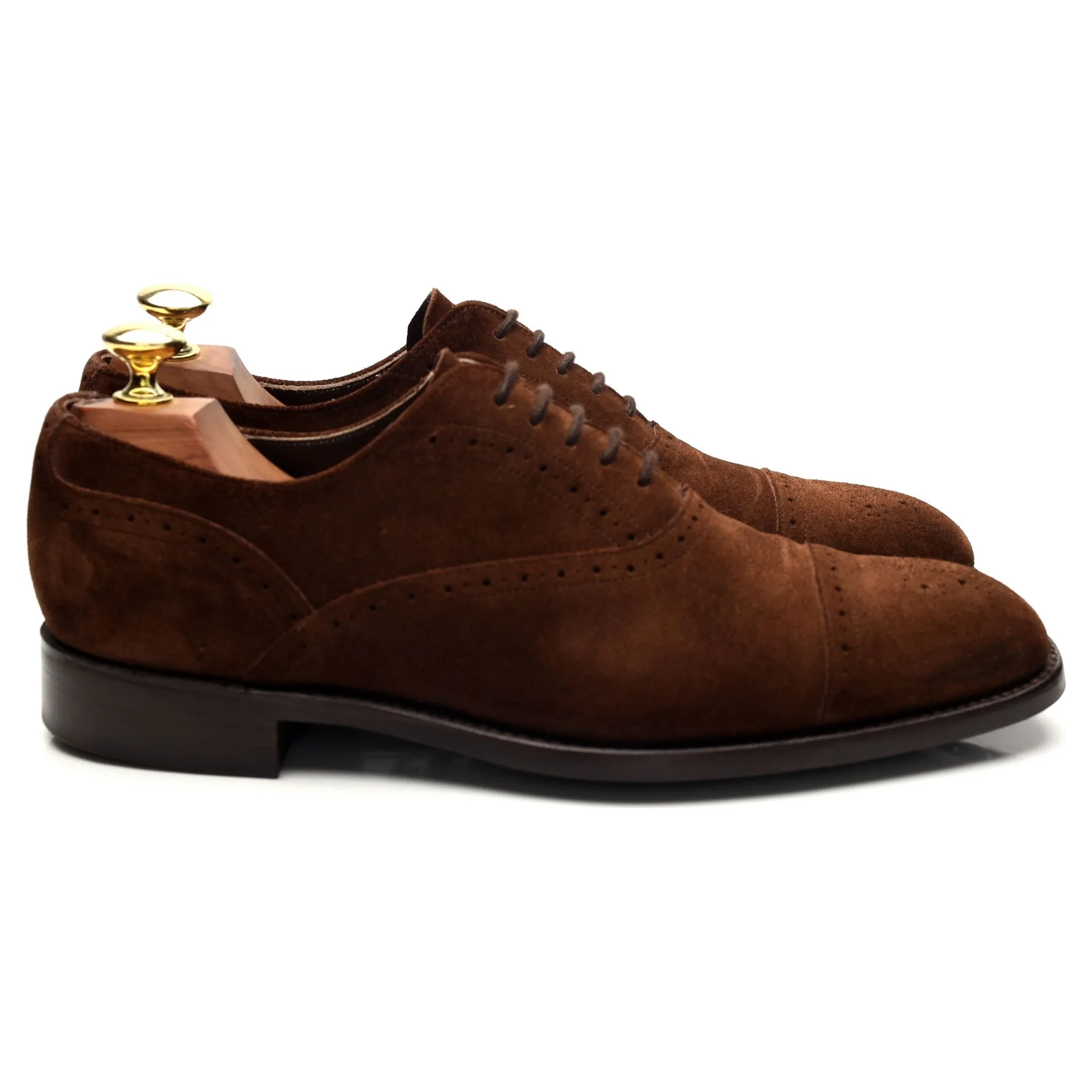 'Tom' Brown Suede Oxford Brogues UK 7 E