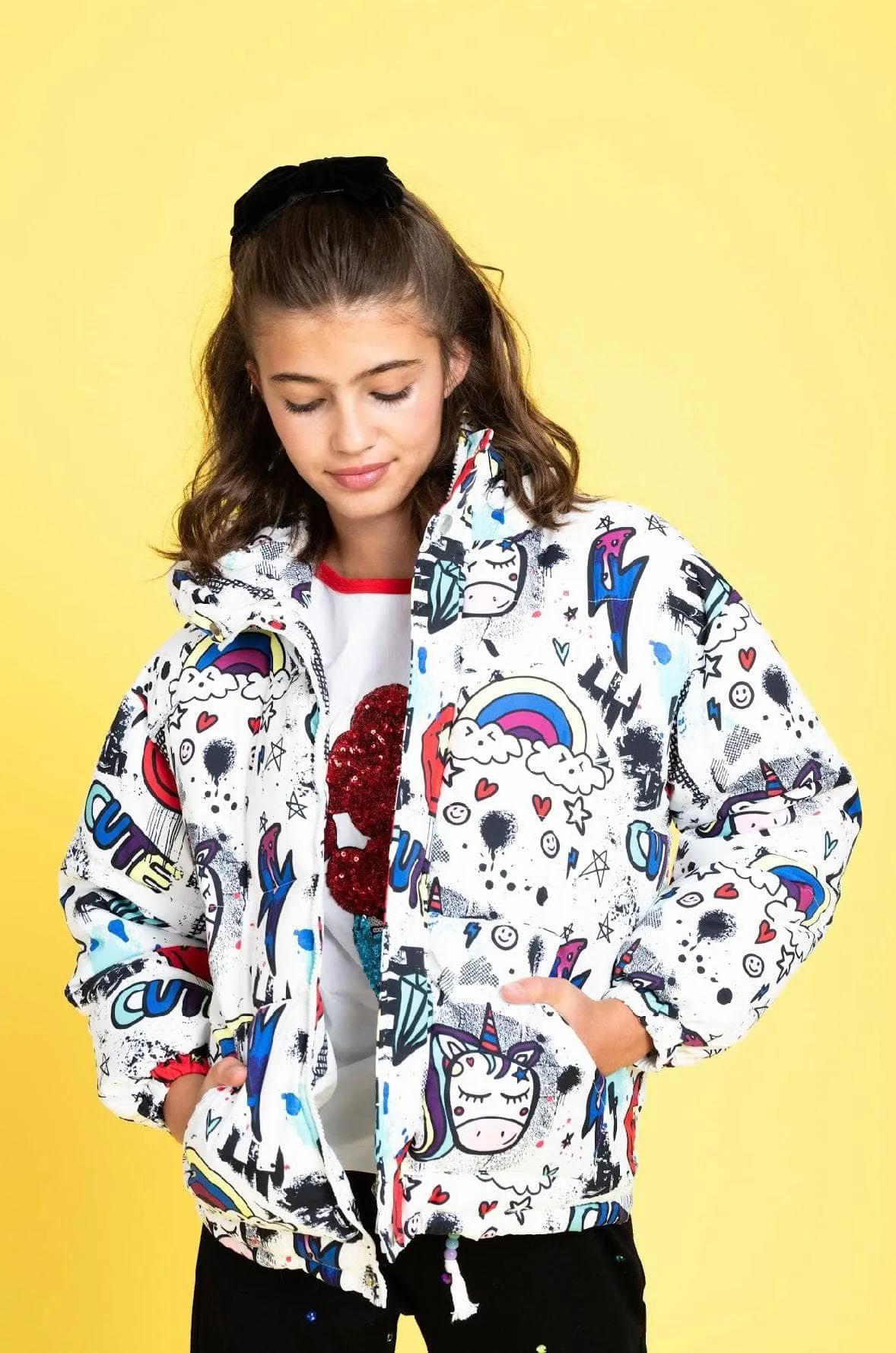 Unicorn Graffiti Puffer