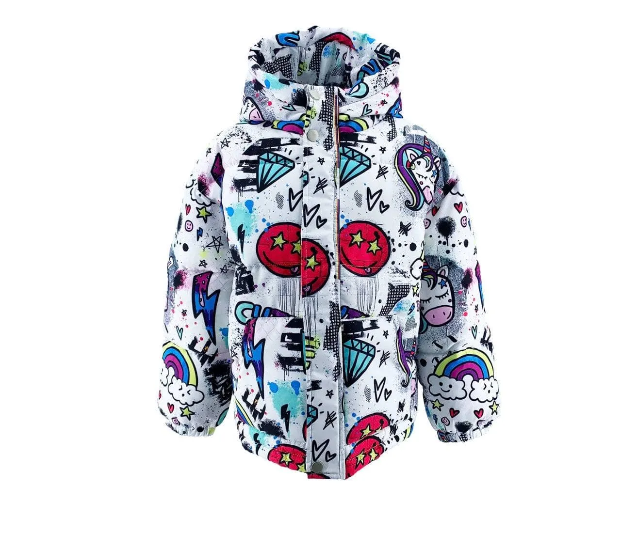 Unicorn Graffiti Puffer