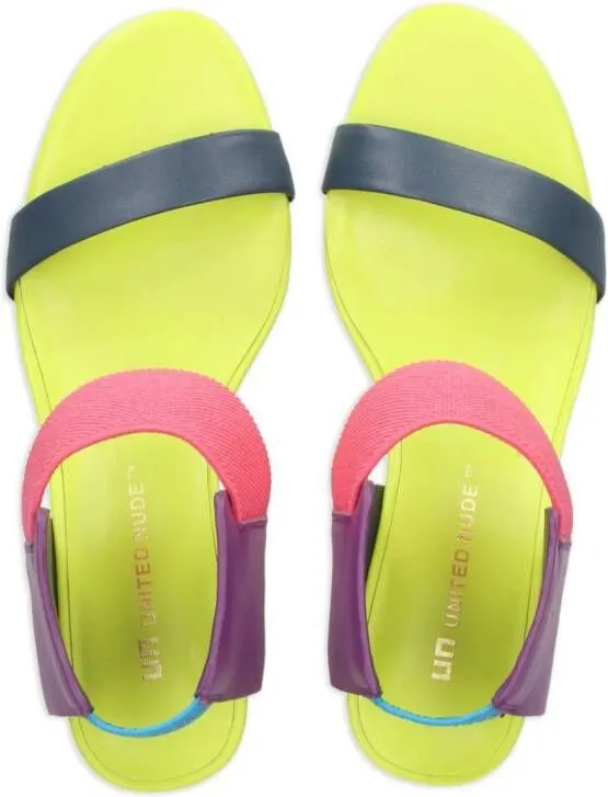 United Nude Raila 60mm colour-block sandals Blue