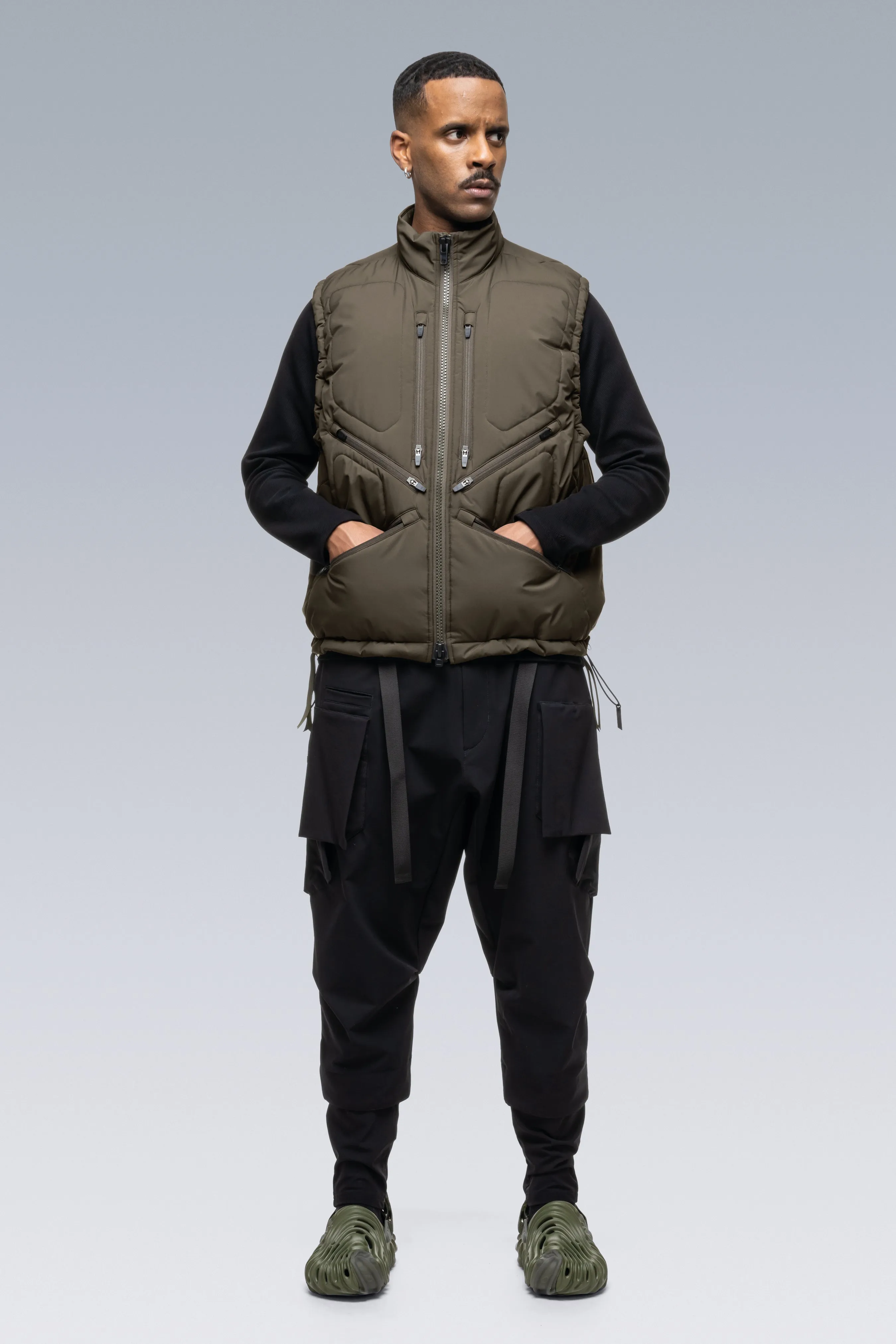 V91-WS Windstopper PrimaLoft Modular Liner Vest - RAF Green