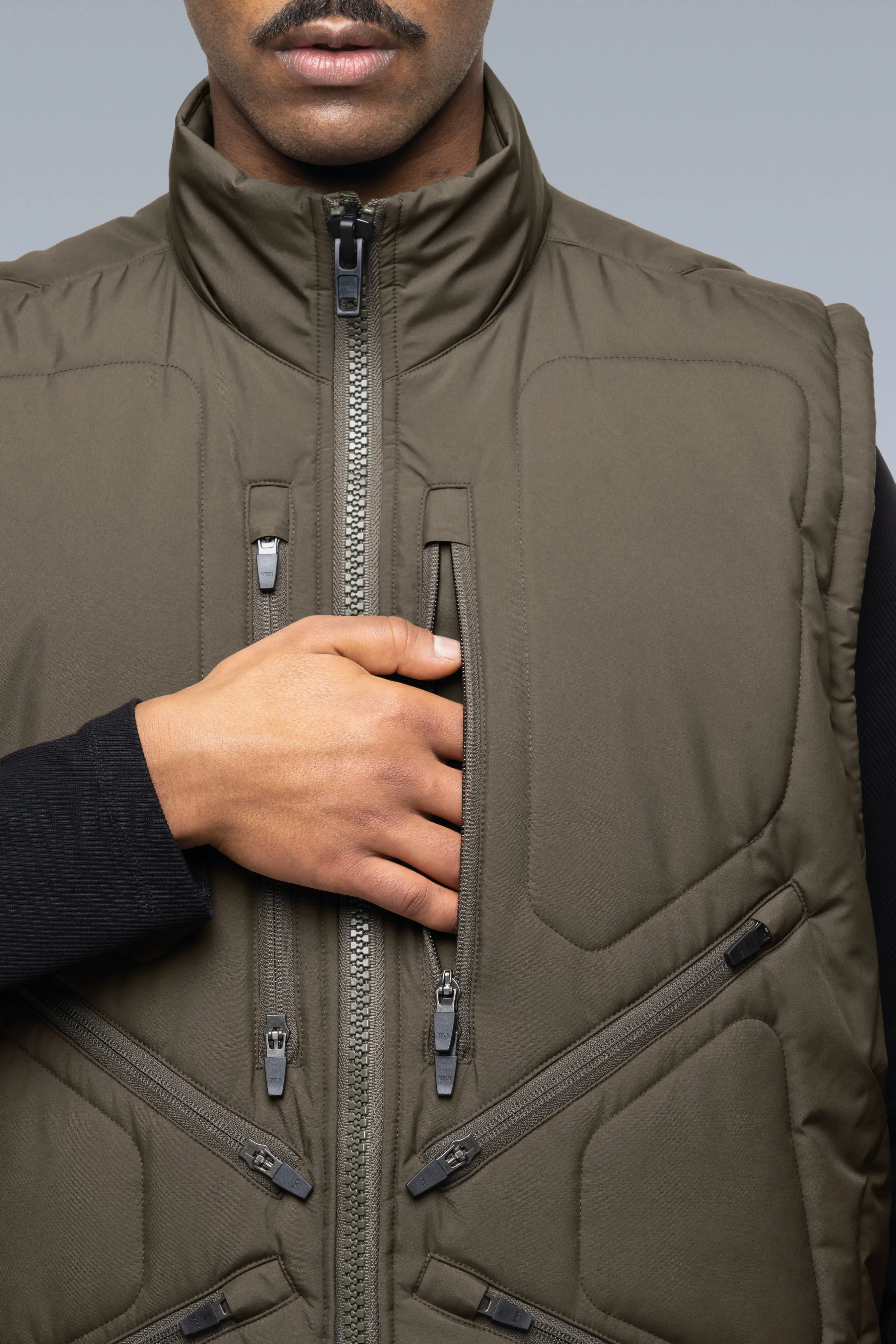 V91-WS Windstopper PrimaLoft Modular Liner Vest - RAF Green