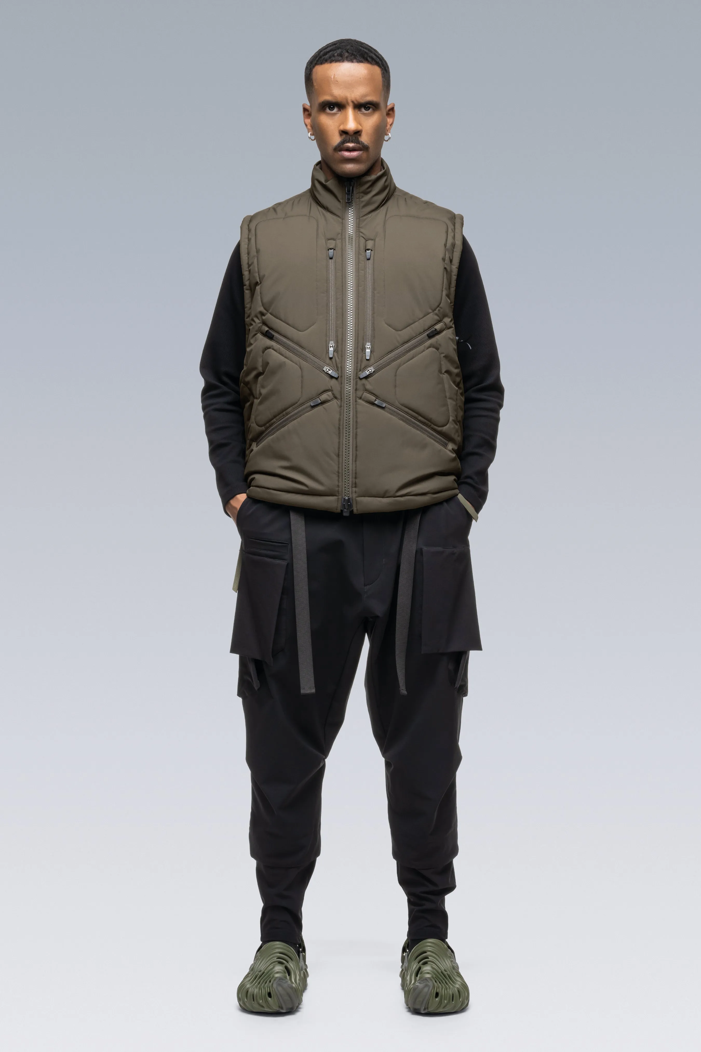 V91-WS Windstopper PrimaLoft Modular Liner Vest - RAF Green