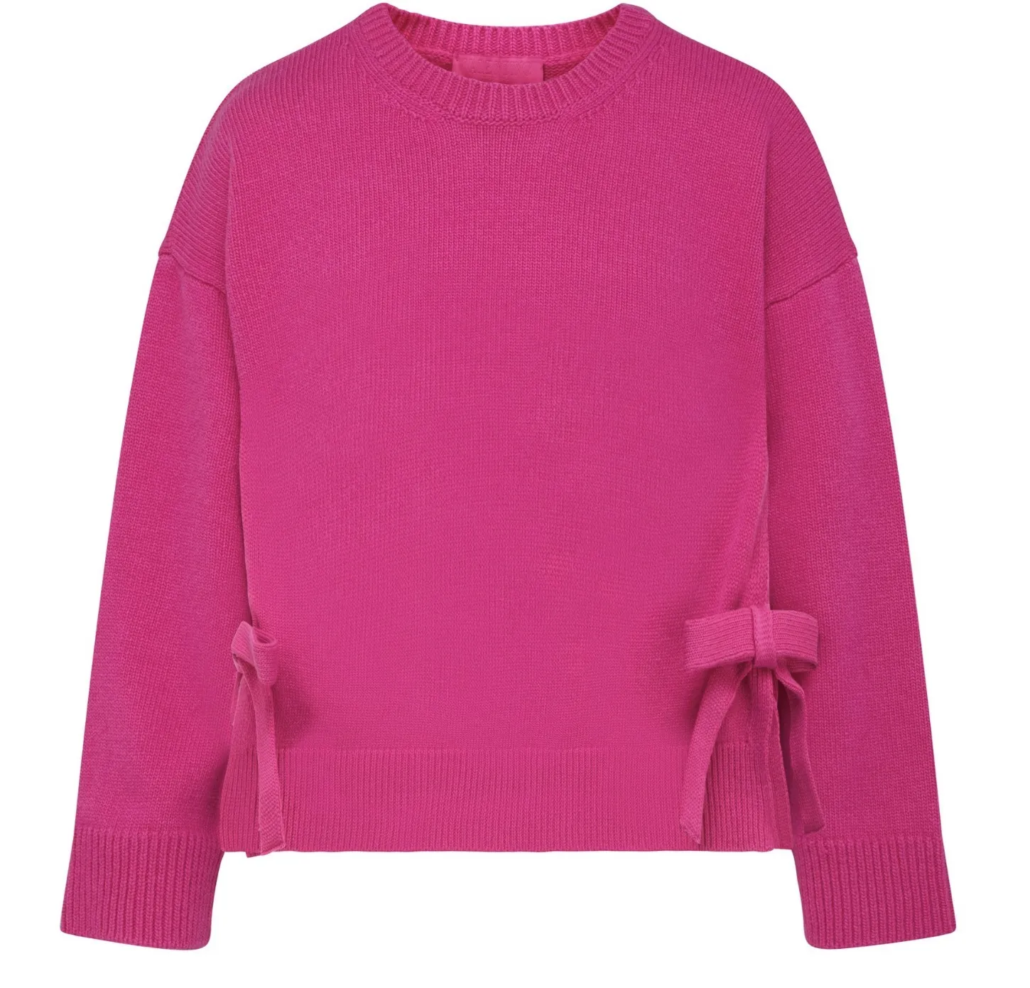 VALENTINO  |Crew Neck Casual Style Wool Long Sleeves Plain Elegant Style