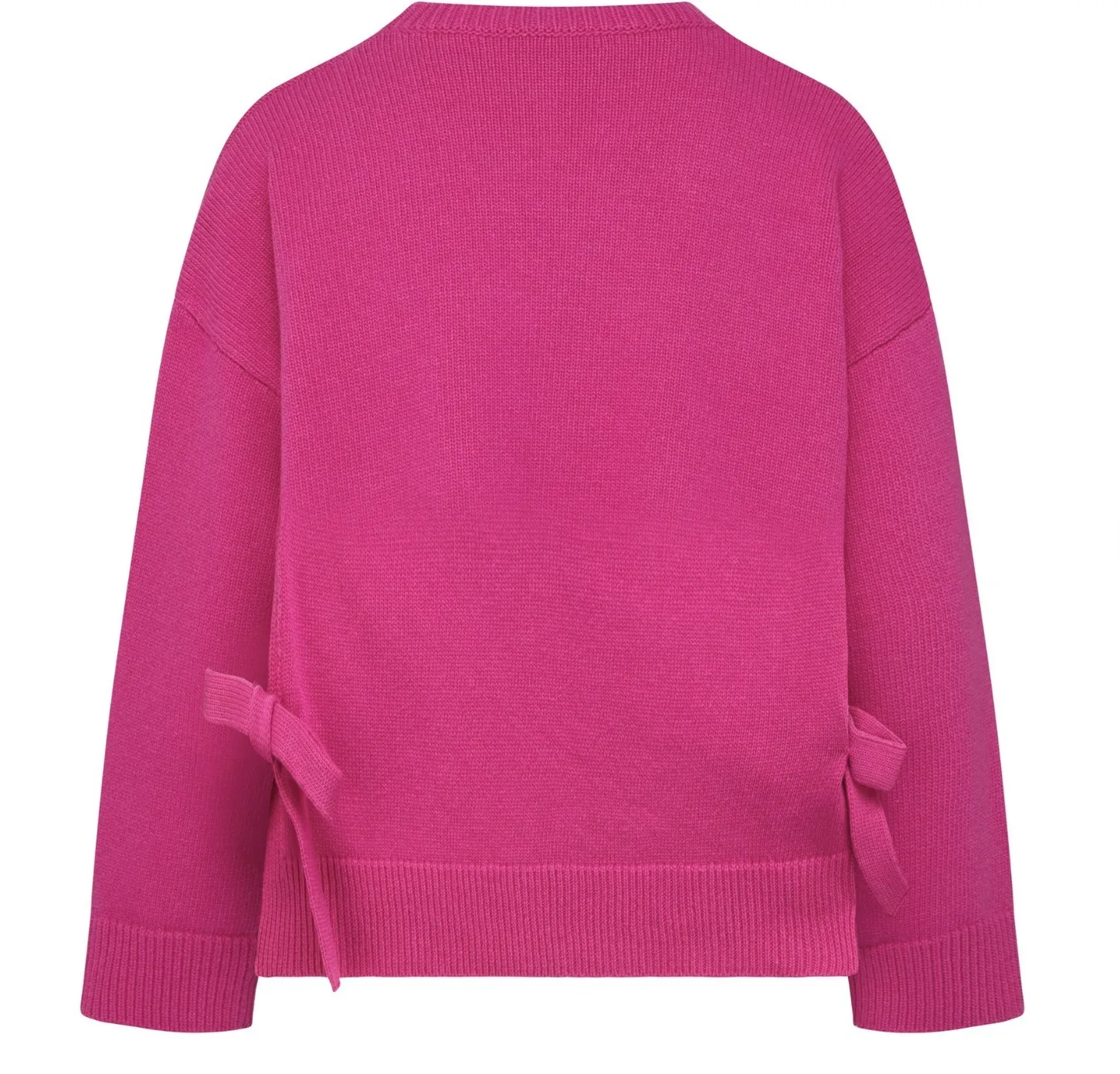 VALENTINO  |Crew Neck Casual Style Wool Long Sleeves Plain Elegant Style