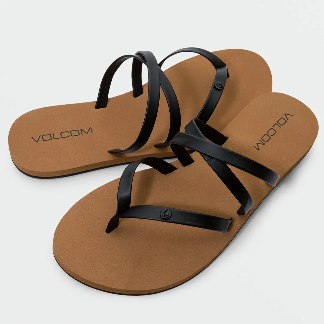 Volcom Easy Breezy II Women's Sandals - Black