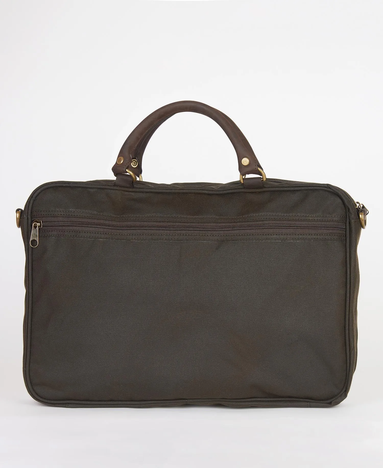  Wax Leather Briefcase     