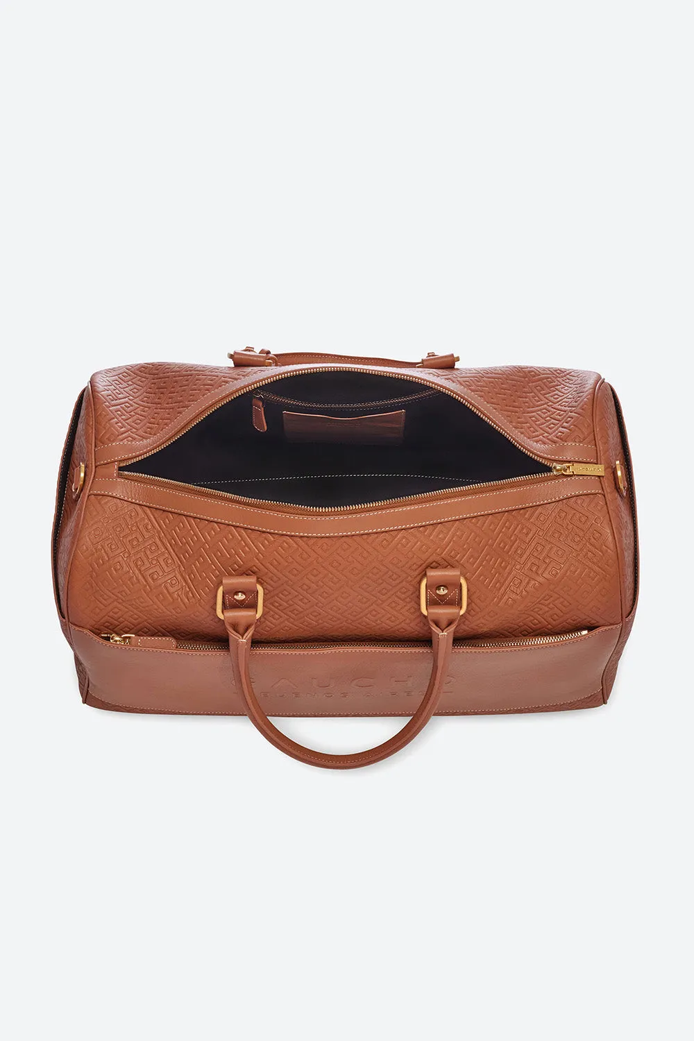 Weekender Bag in Cognac