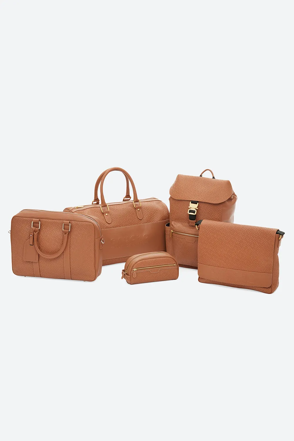 Weekender Bag in Cognac