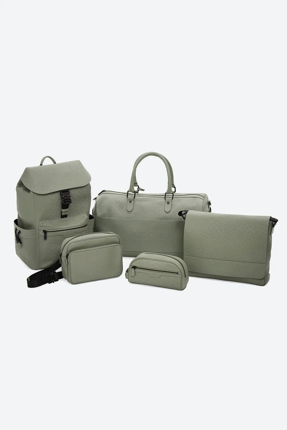 Weekender Bag in Eucalyptus Green