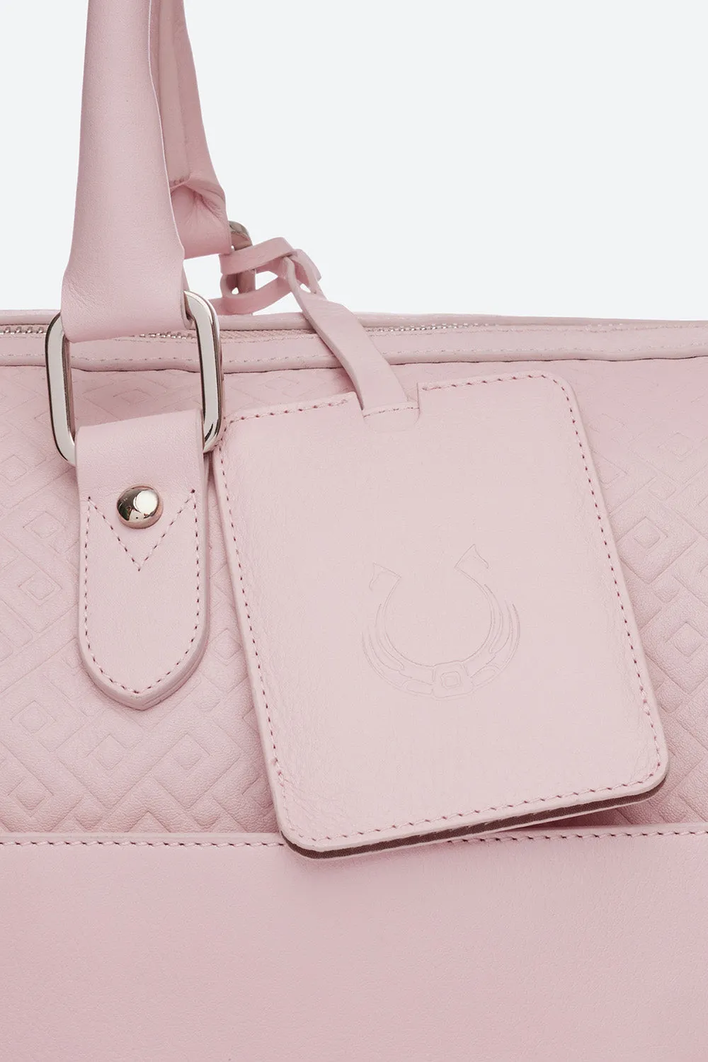 Weekender Bag in Peony Pink